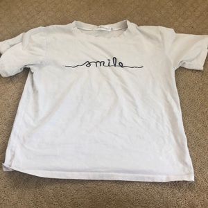 Embroidered crop top